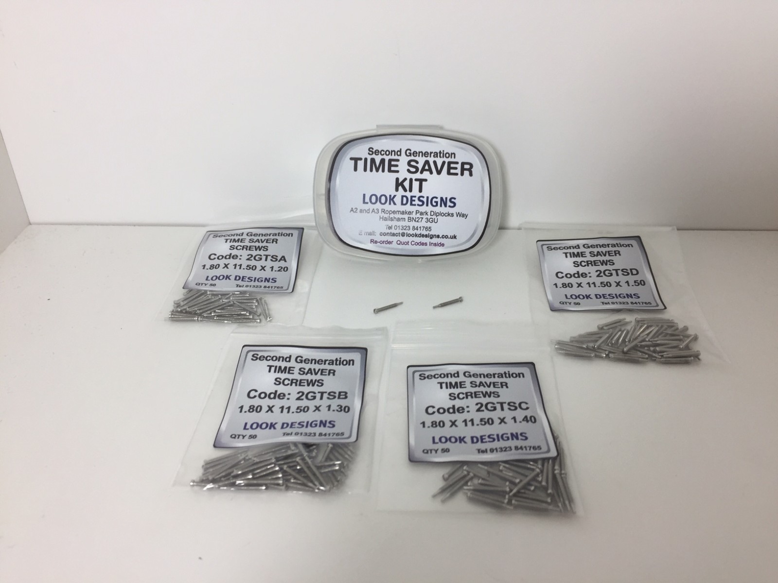 #5. TIME SAVER SCREWS (self tapping) KIT (tap & snap)