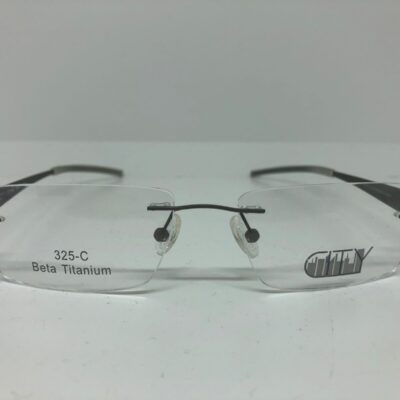 City 325 Titanium Rimless